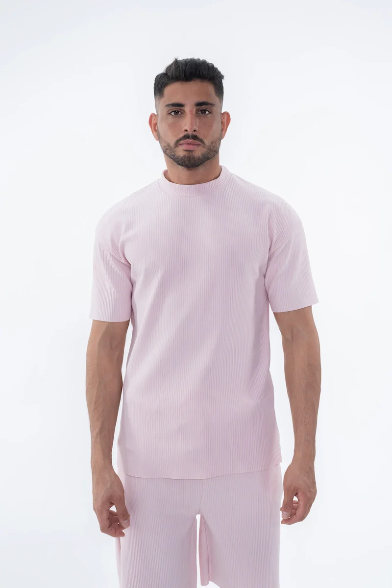 T-shirt plissé uni oversize - Image 31
