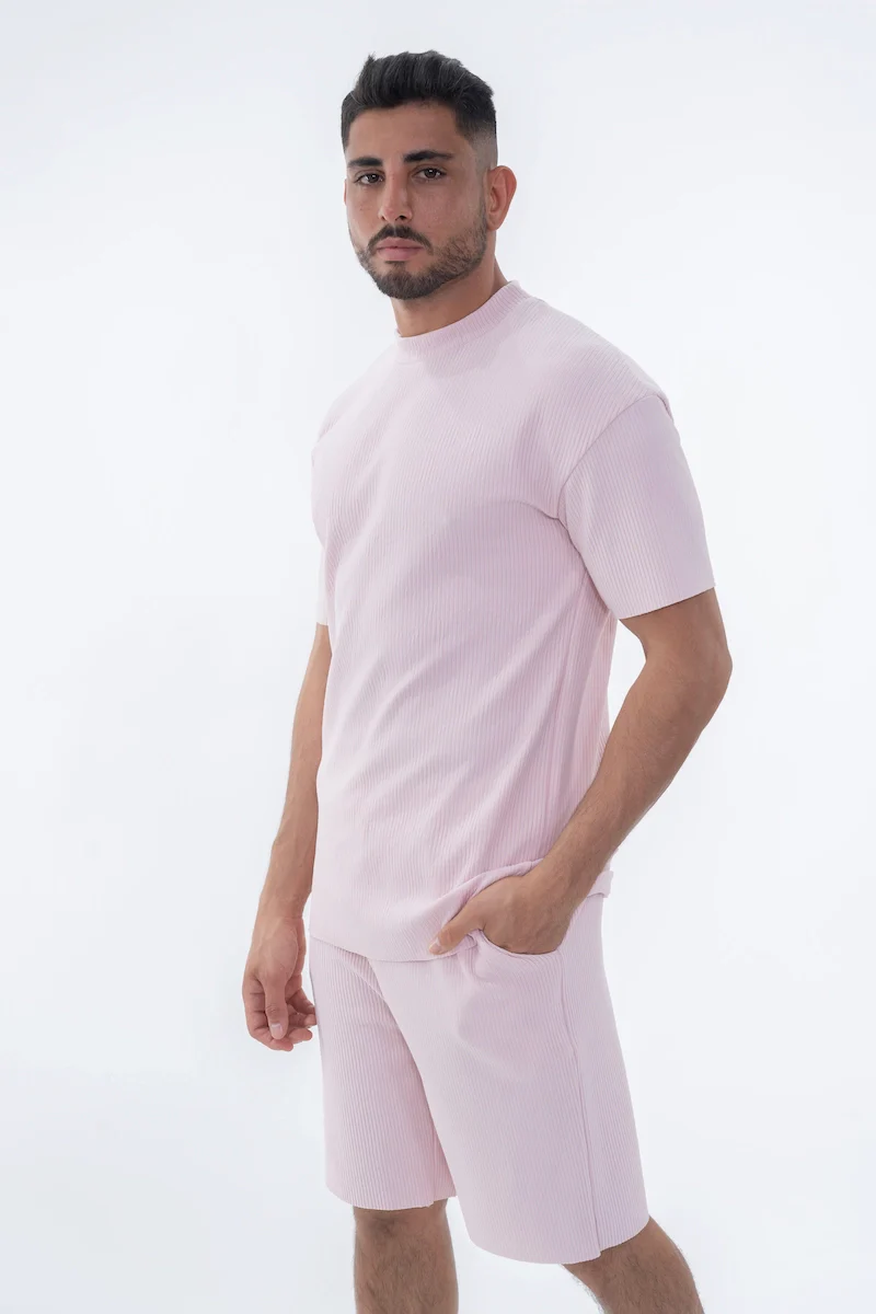 T-shirt plissé uni oversize - Image 33