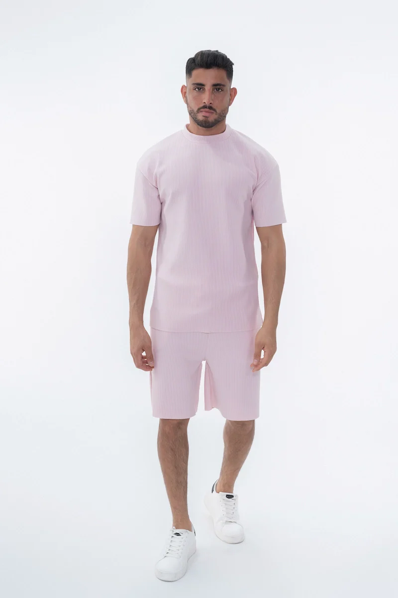 T-shirt plissé uni oversize - Image 34