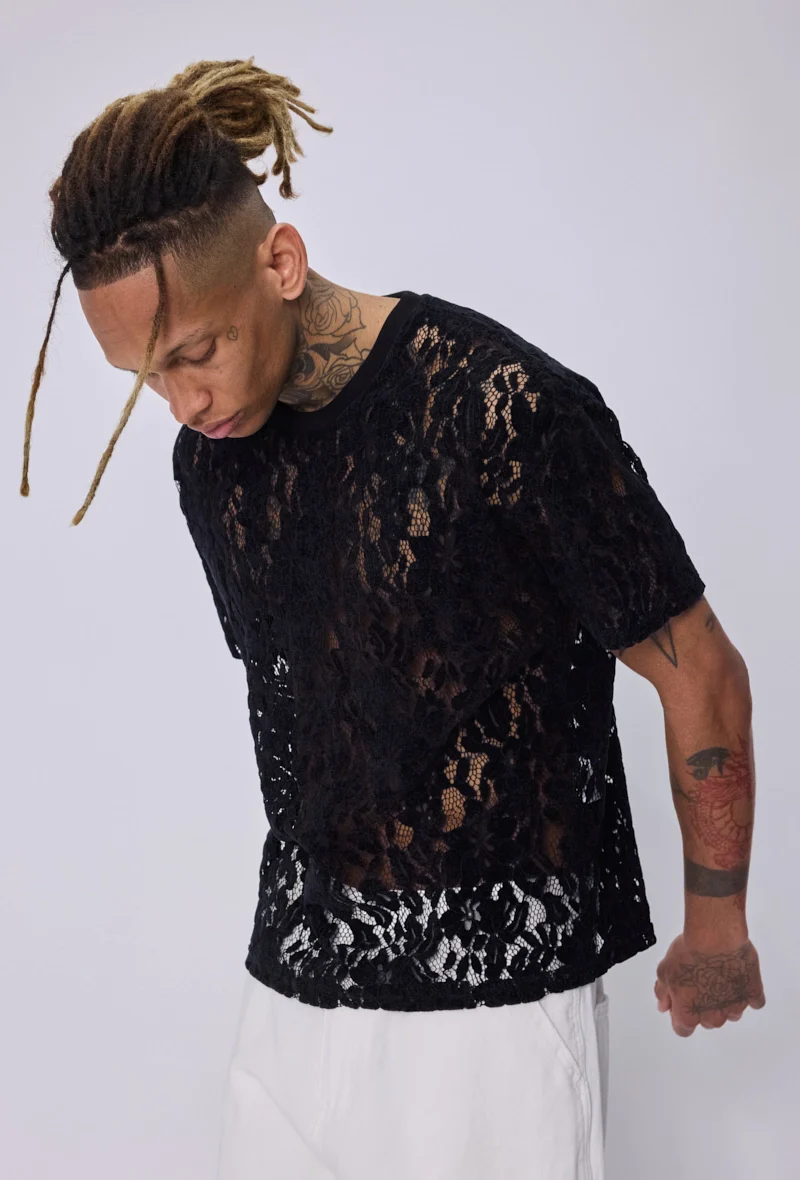 T-shirt dentelle - Image 3