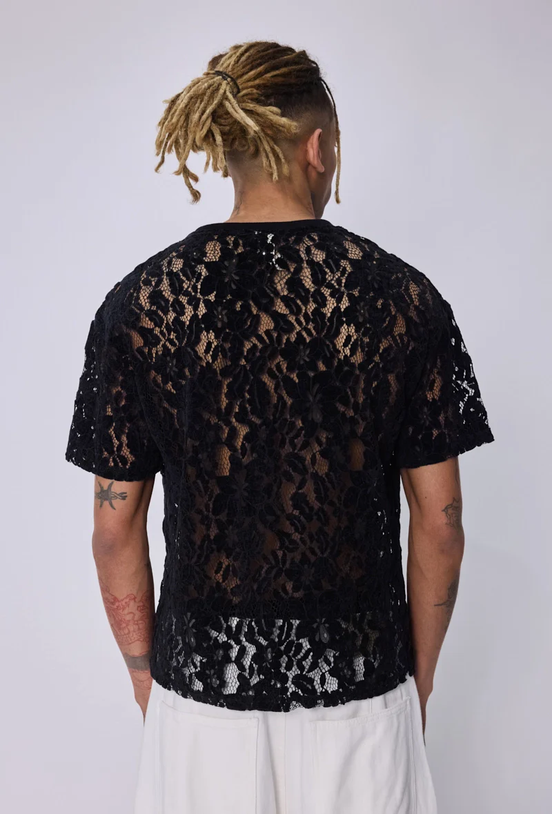 T-shirt dentelle - Image 4