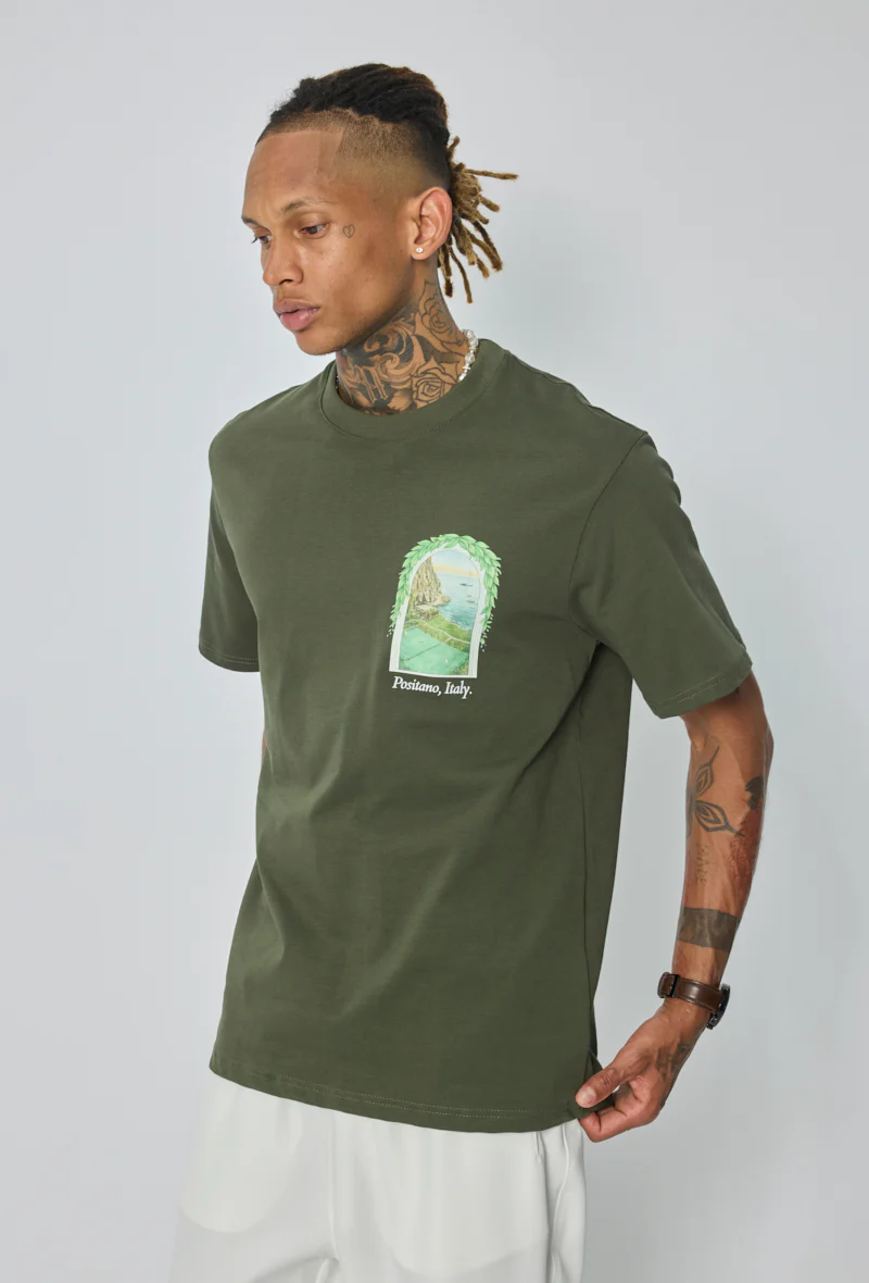 T-shirt graphique positano - Image 2