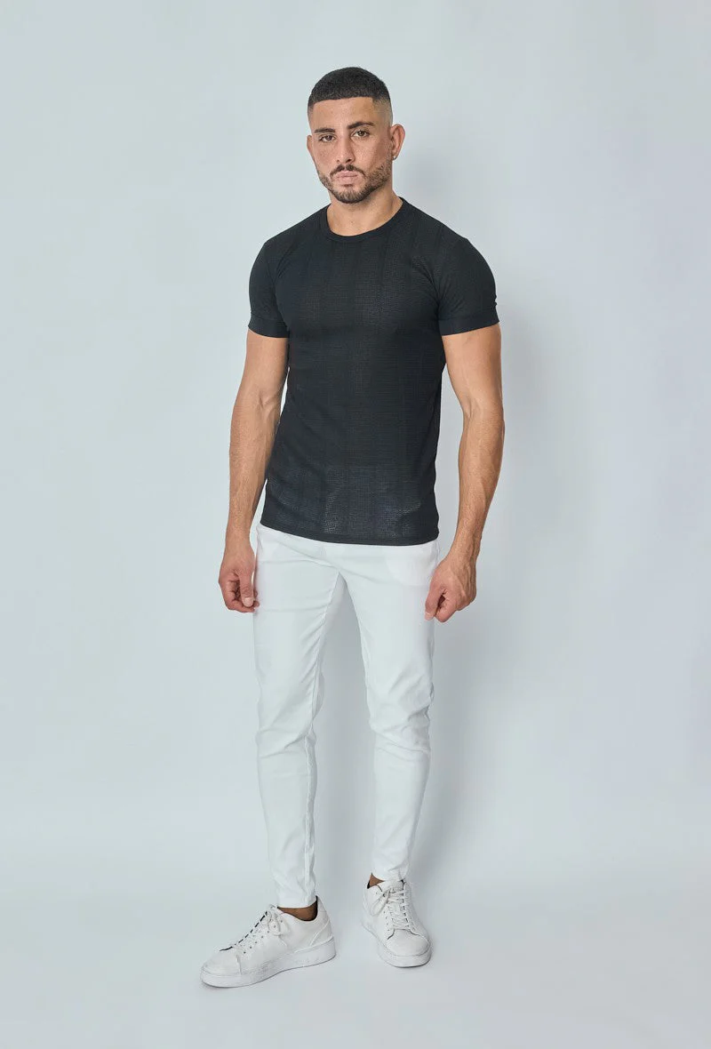 T-shirt léger à manches retroussés - Image 5