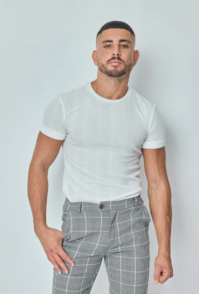 T-shirt léger à manches retroussés - Image 6