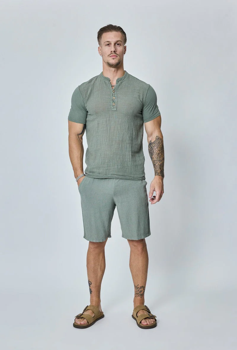 T-shirt uni manches courtes - Image 24