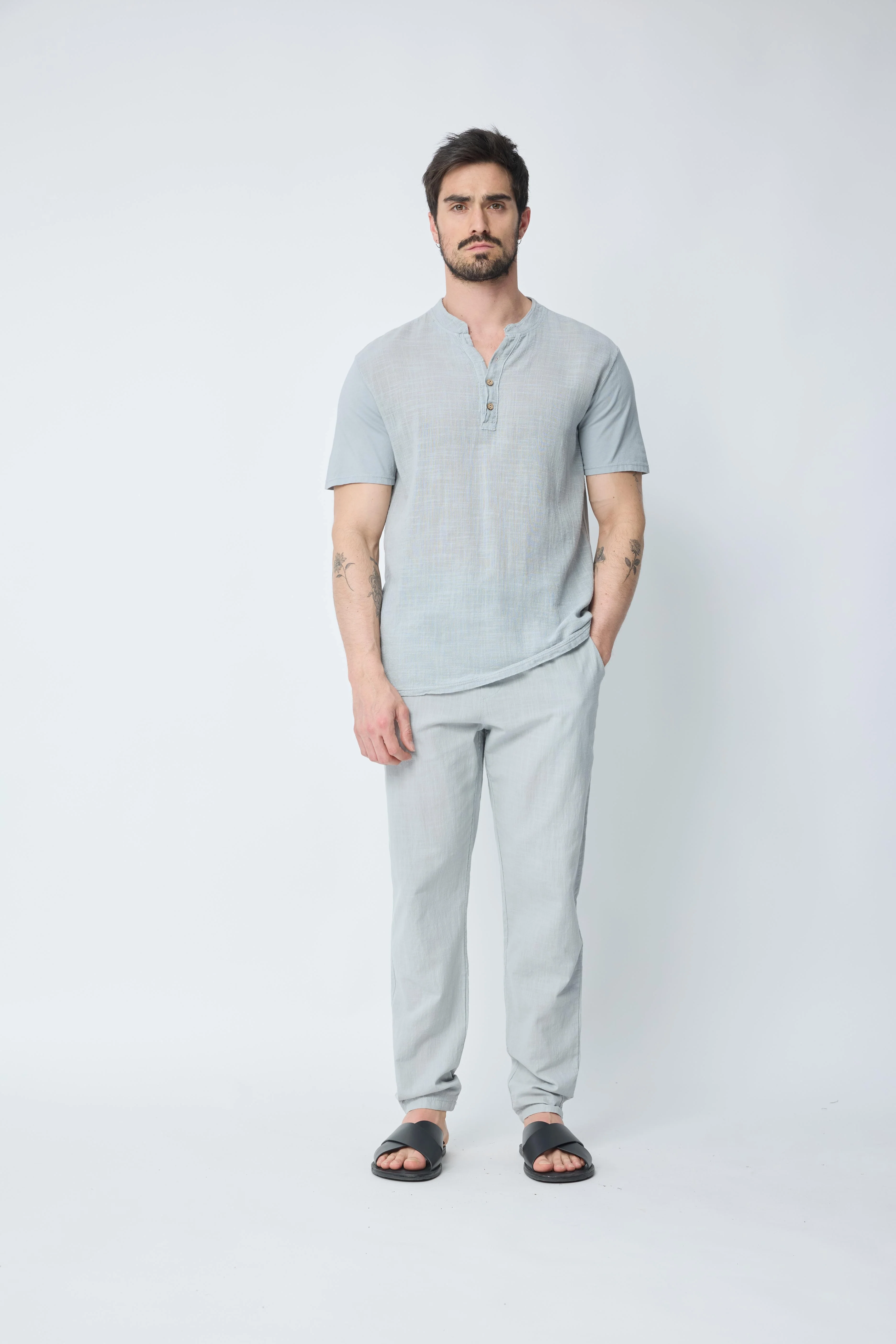T-shirt uni manches courtes - Image 47