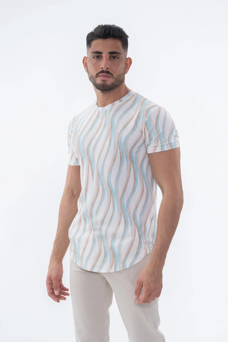 T-shirt manches courtes coloré