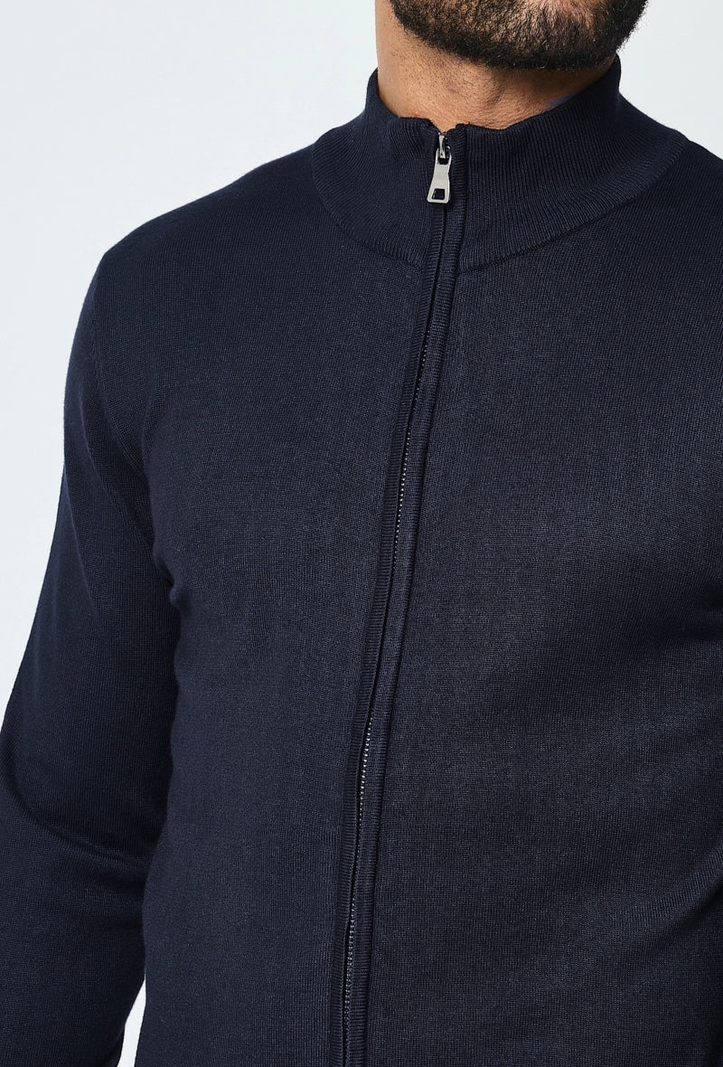 Pull col montant à zip - Image 33
