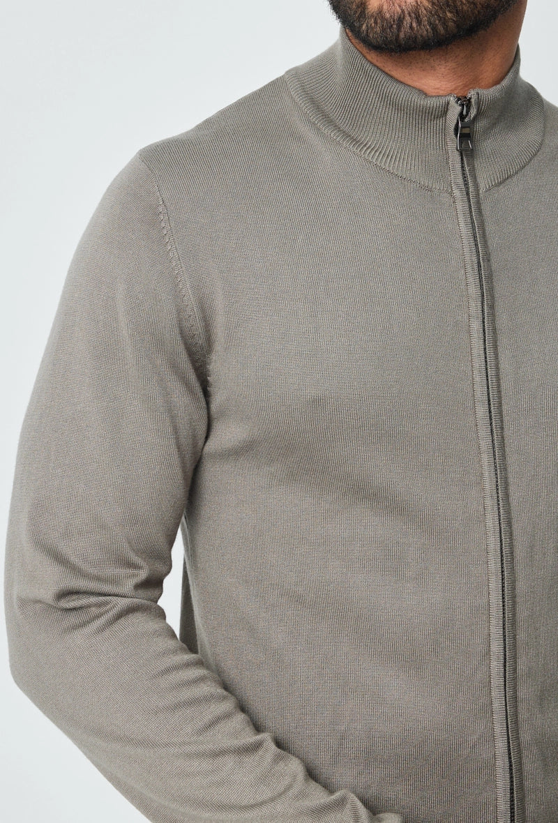 Pull col montant à zip - Image 43