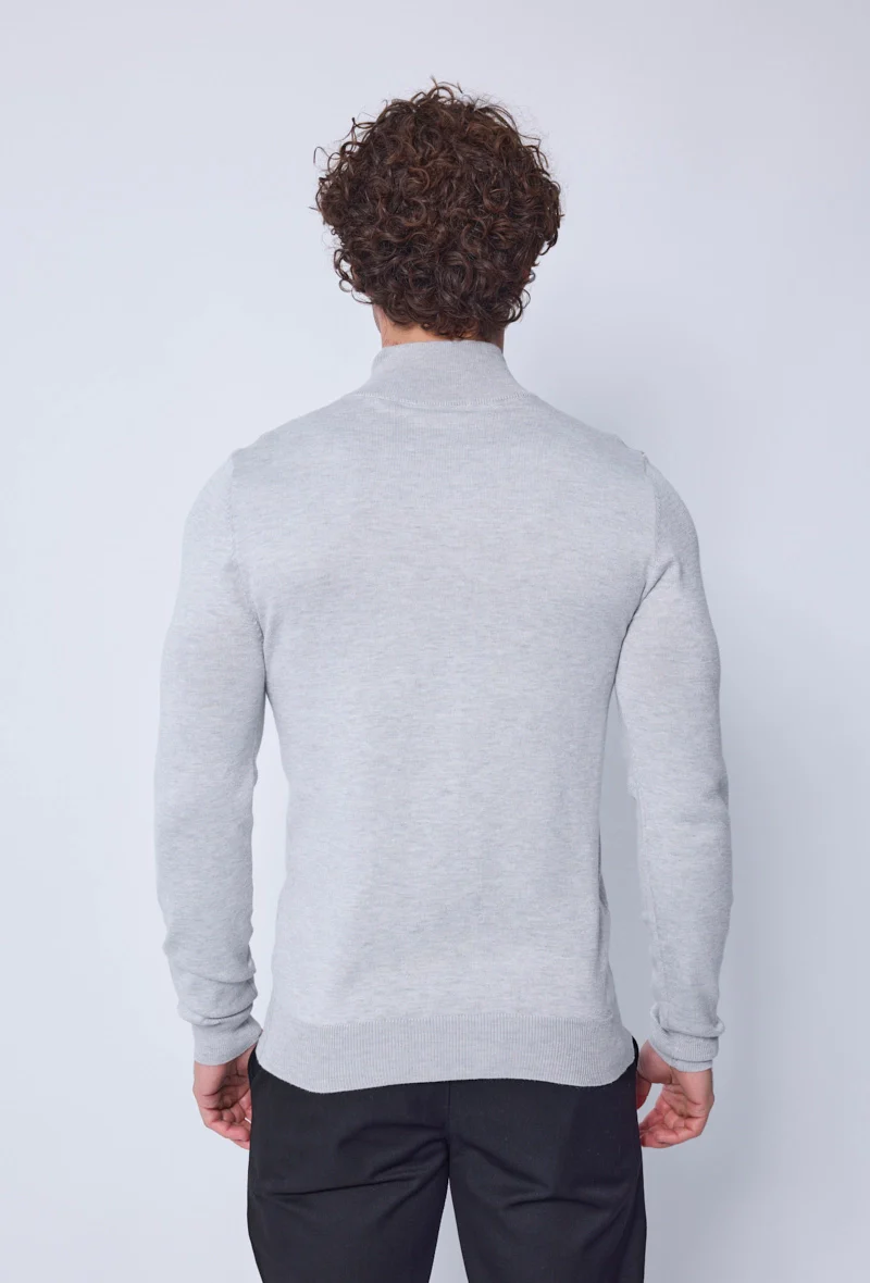 Pull col montant à zip - Image 55