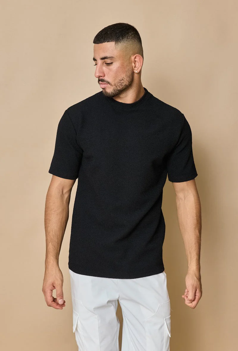 T-shirt matière texturé