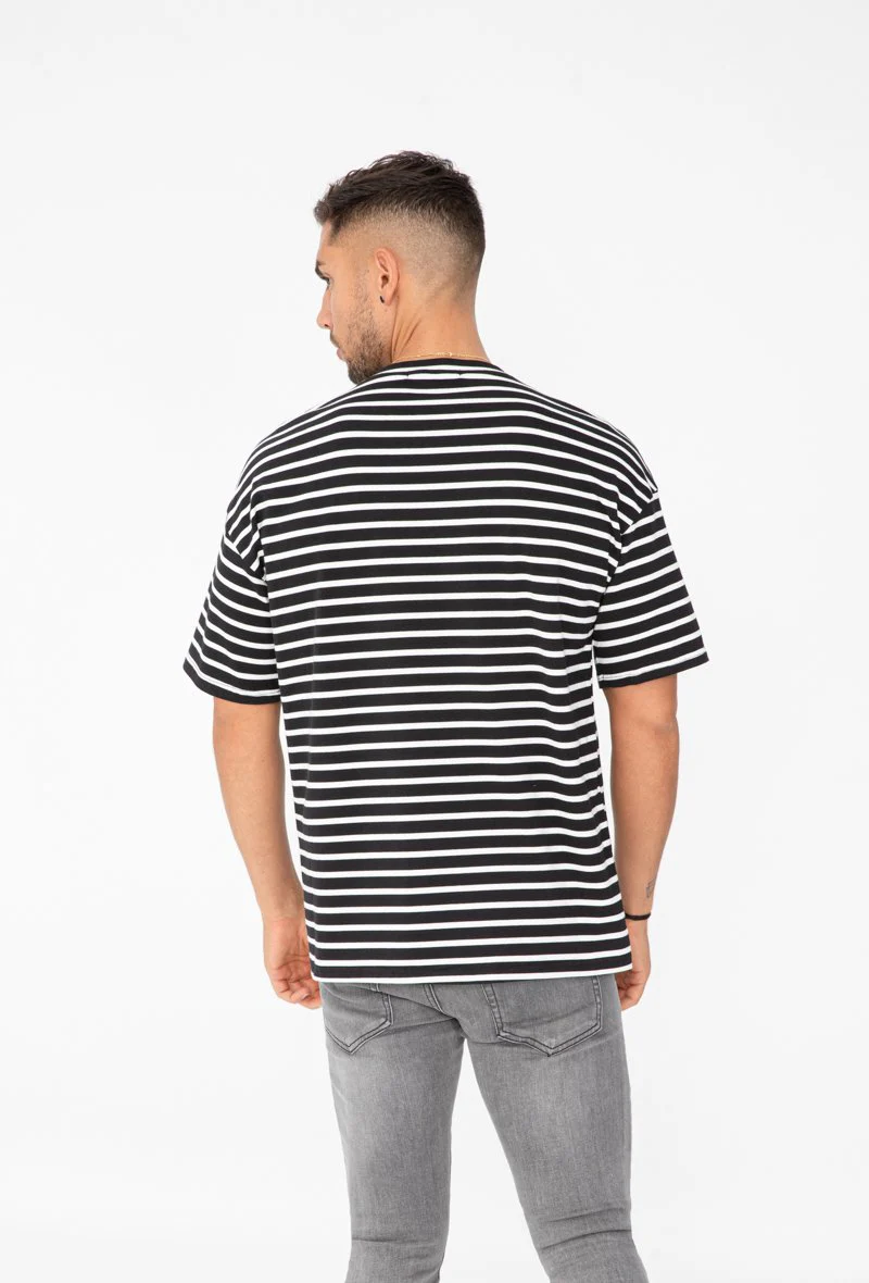 T-shirt oversize à rayure - Image 16