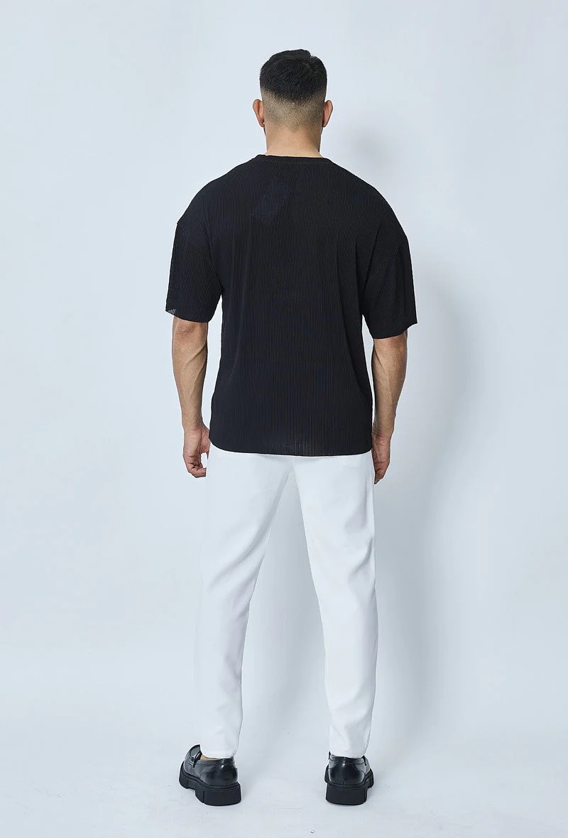 T-shirt oversize plissé - Image 8