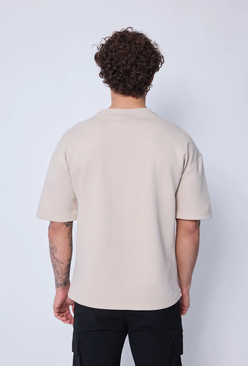 T-shirt oversized basic uni basique - Image 16