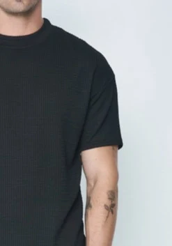 T-shirt plissé uni - Image 14