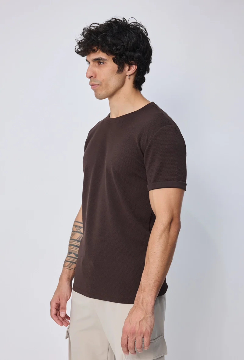 T-shirt uni manches courtes - Image 23