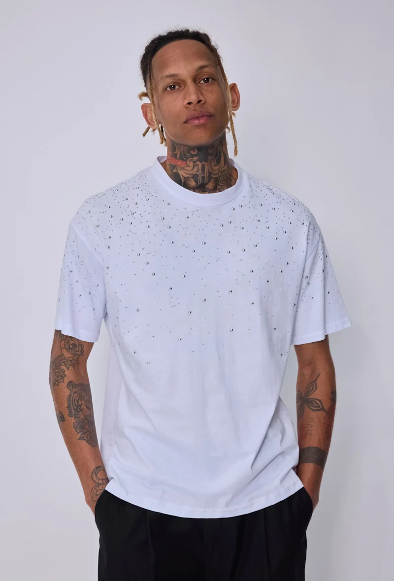 T-shirt strass galaxie - Image 6