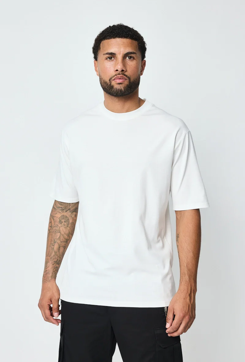 T-shirt col rond oversize