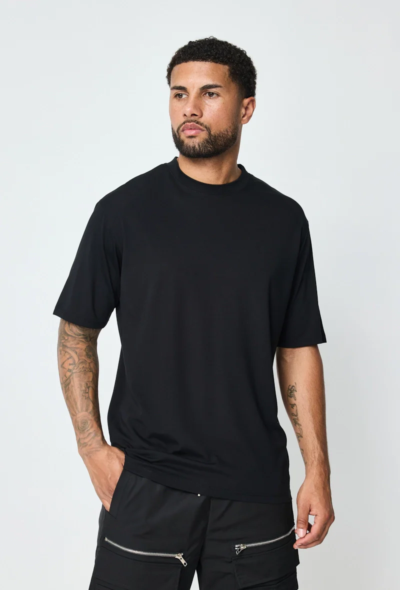 T-shirt col rond oversize - Image 13