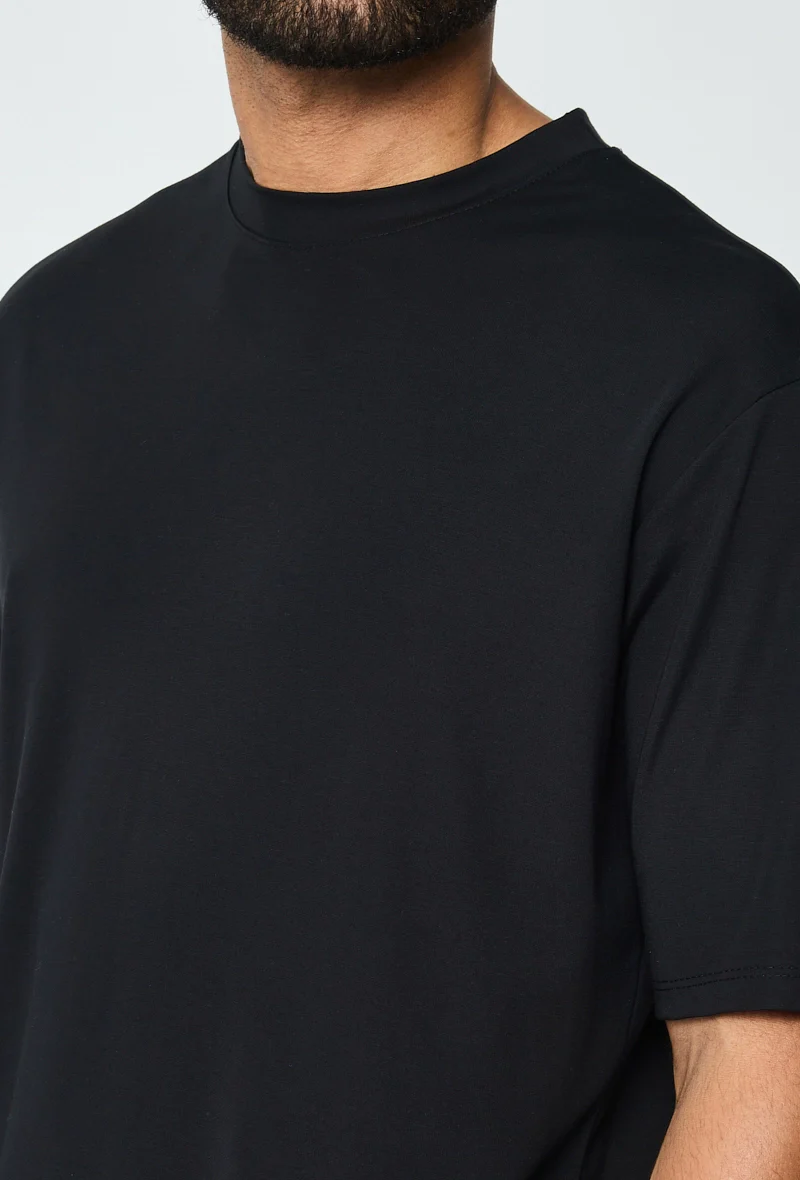 T-shirt col rond oversize - Image 15