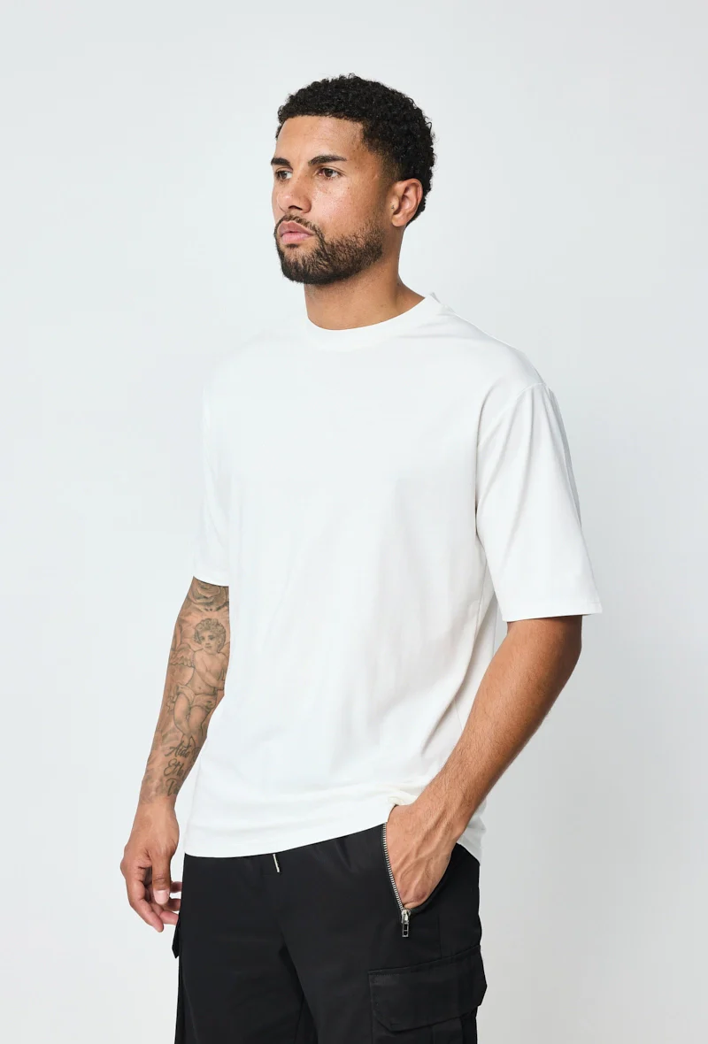T-shirt col rond oversize - Image 2