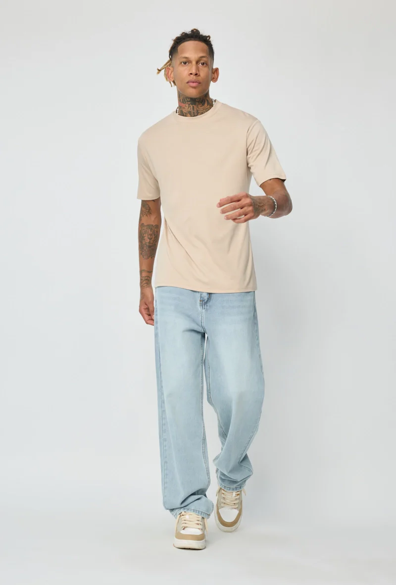 T-shirt col rond oversize - Image 31