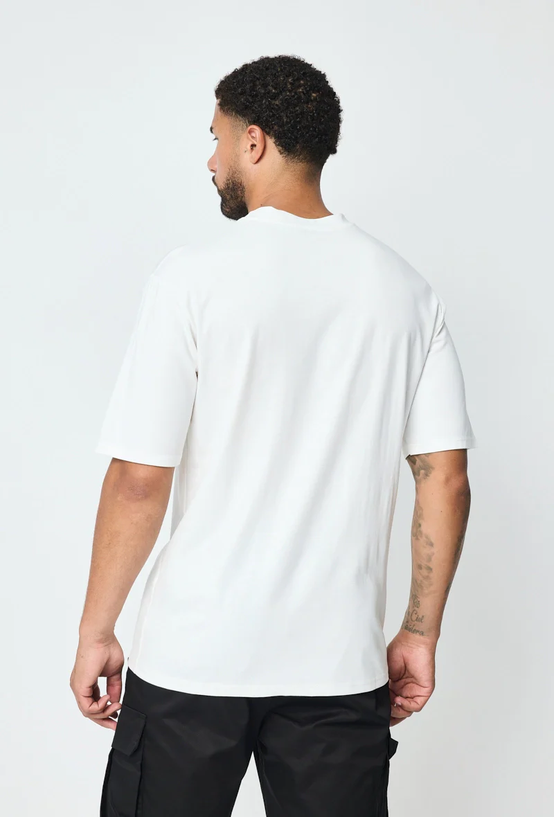 T-shirt col rond oversize - Image 4