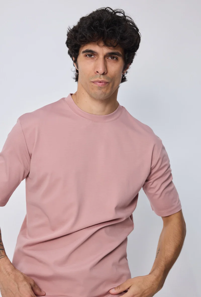 T-shirt col rond oversize - Image 41