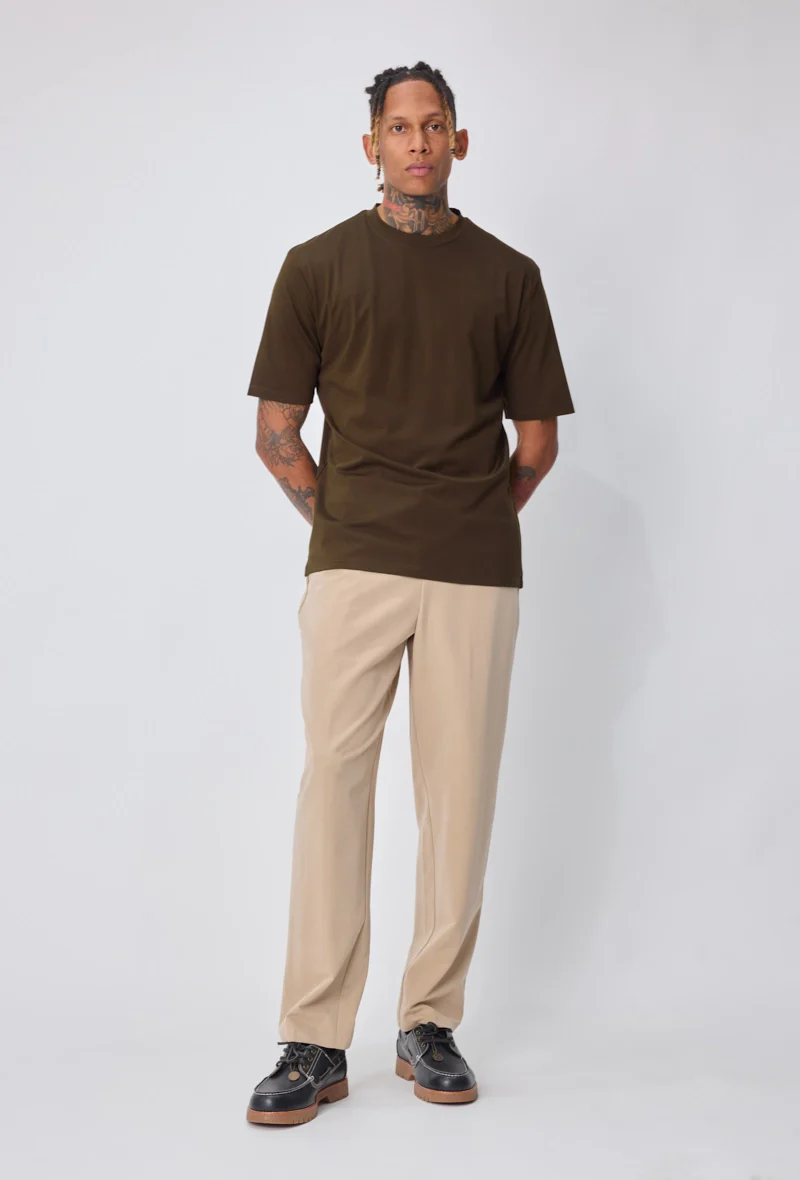 T-shirt col rond oversize - Image 51