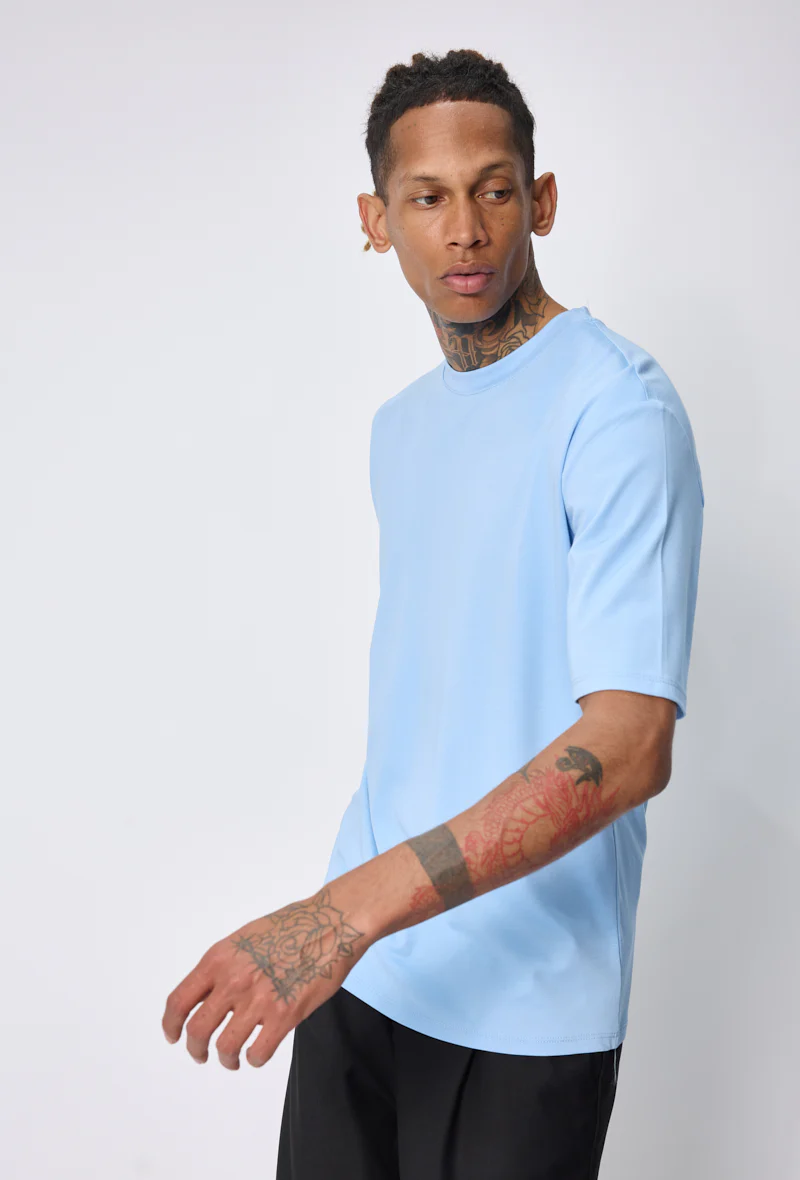 T-shirt col rond oversize - Image 53