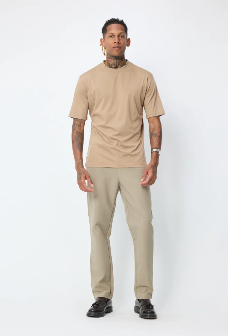 T-shirt col rond oversize - Image 7