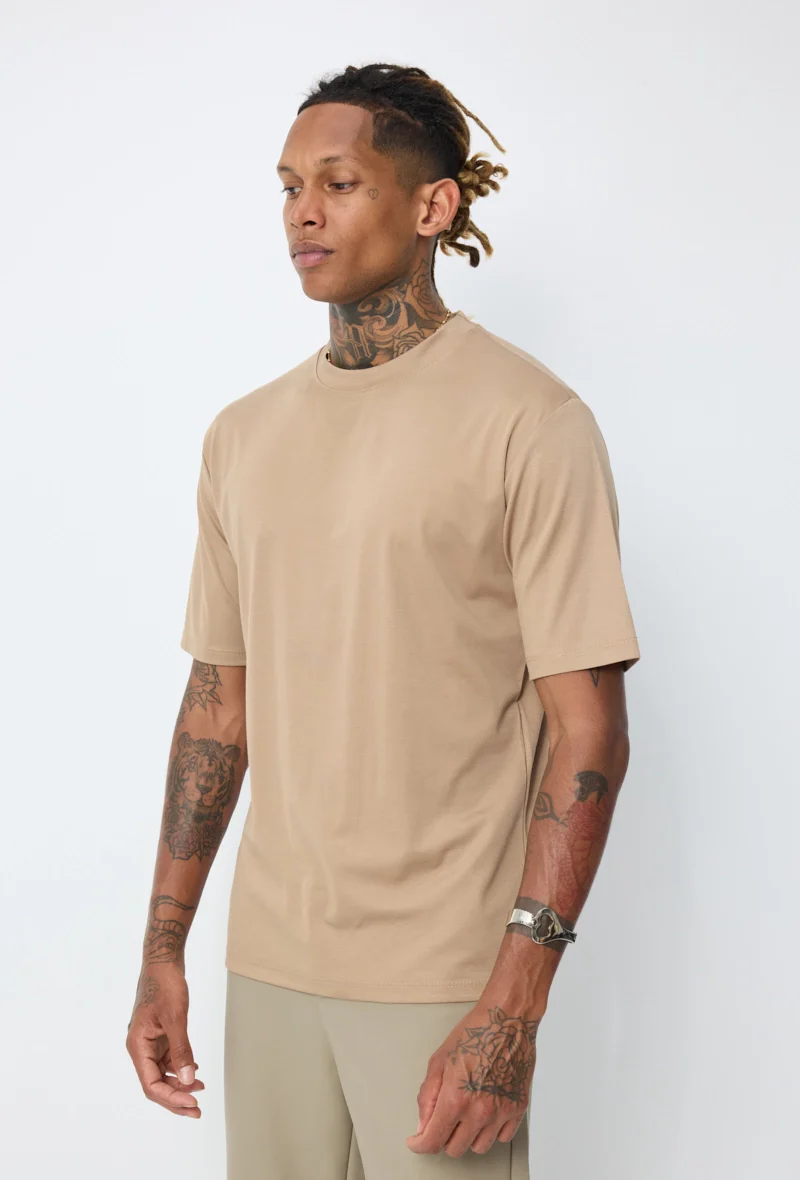 T-shirt col rond oversize - Image 9