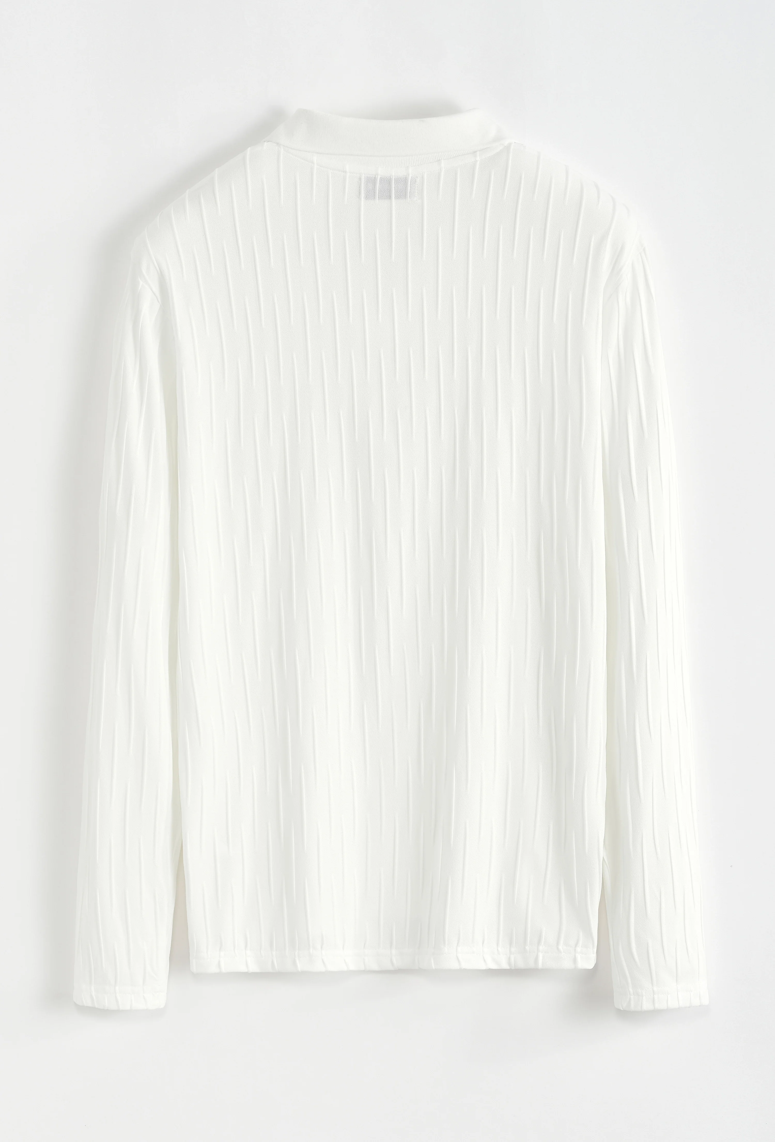 T-shirt uni col v - Image 13