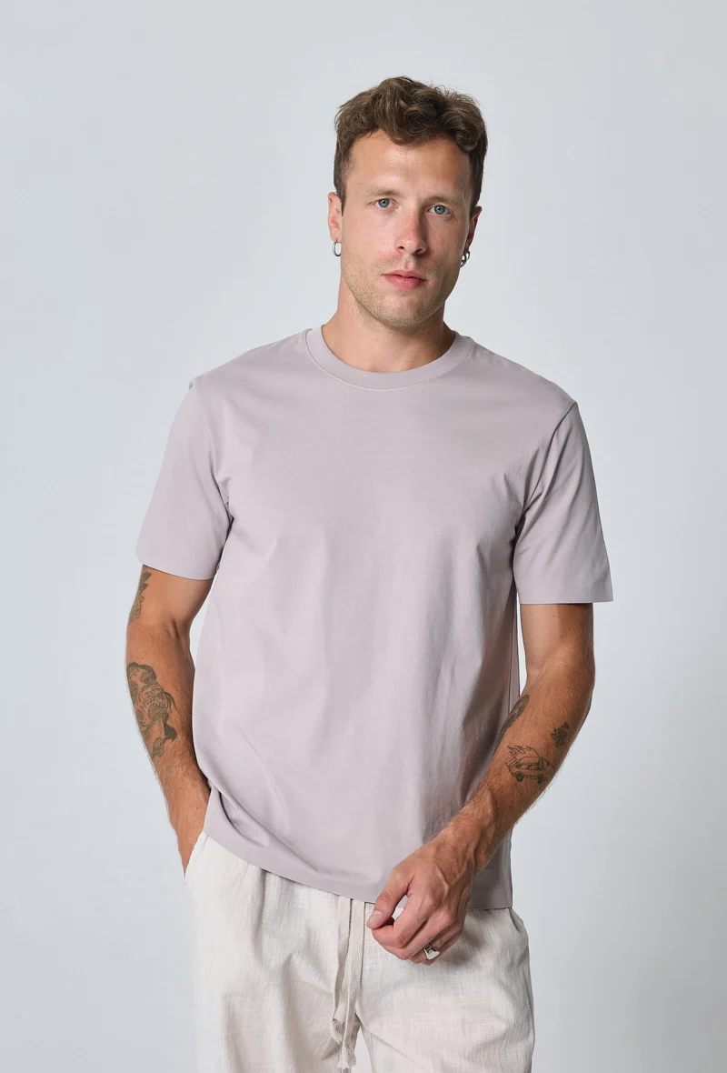 T-shirt uni oversize - Image 36