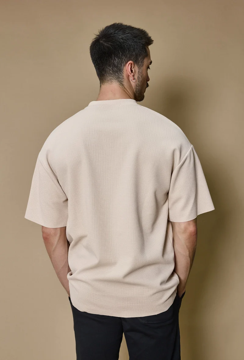 T-shirt uni oversize - Image 6
