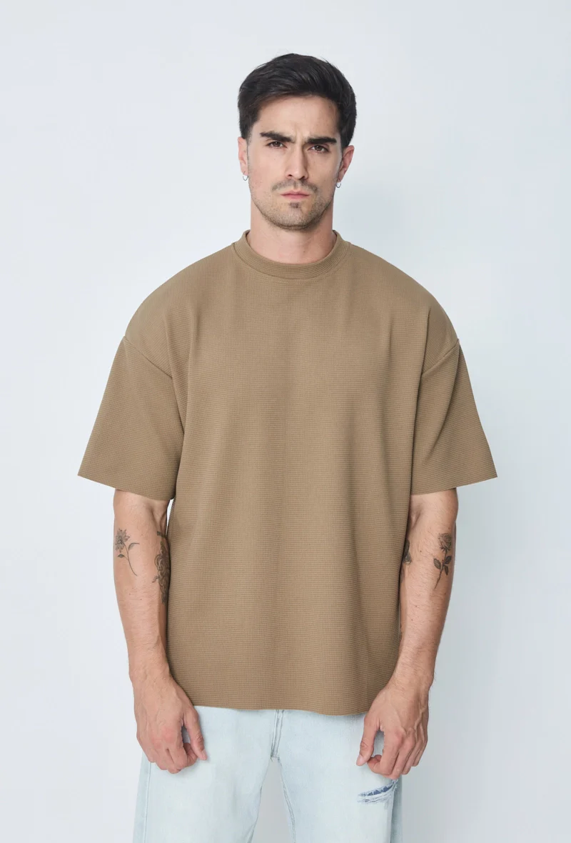 T-shirt uni oversize - Image 8