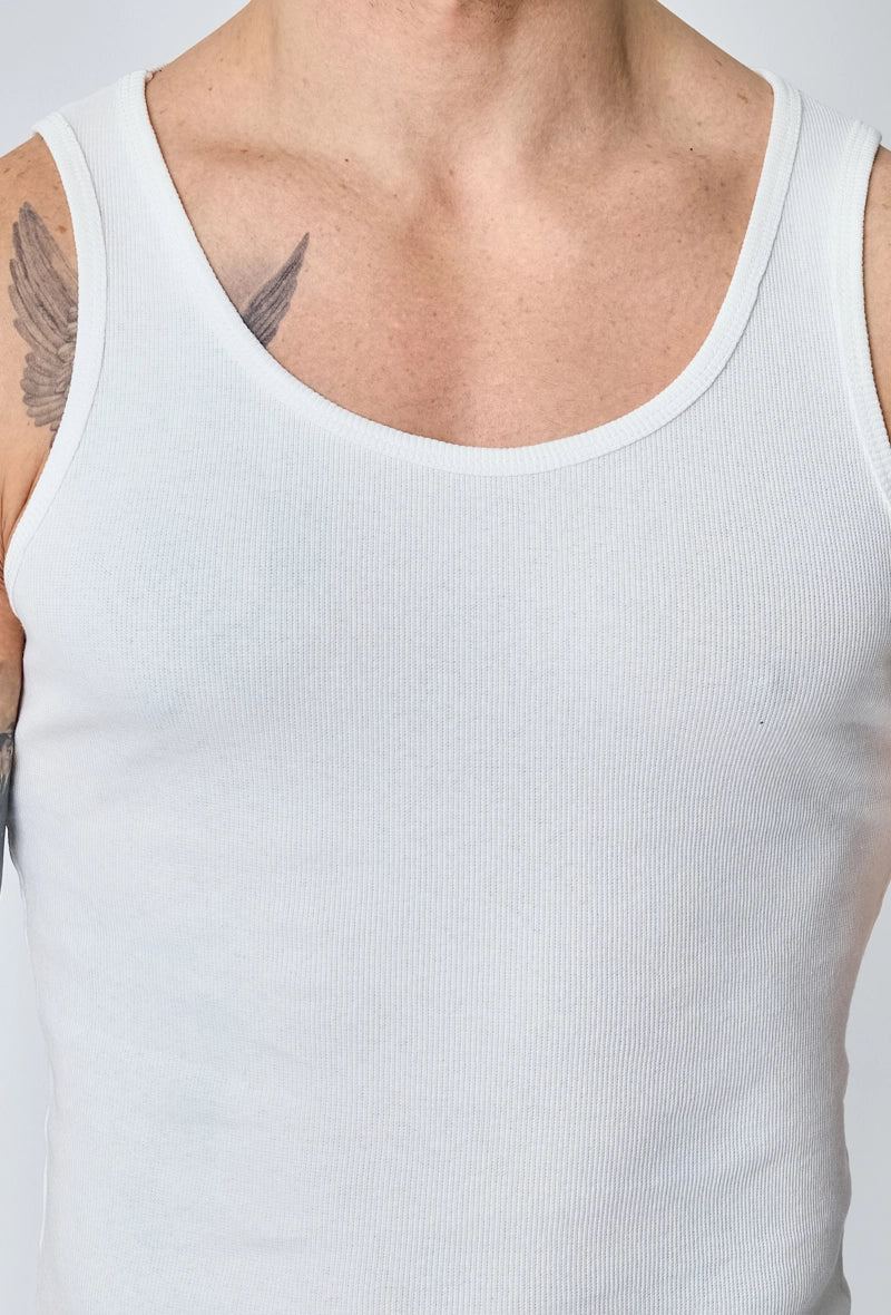T-shirt uni sans manches - Image 13