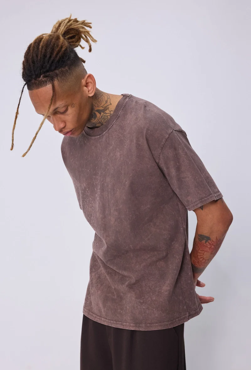 T-shirt washed urban - Image 4