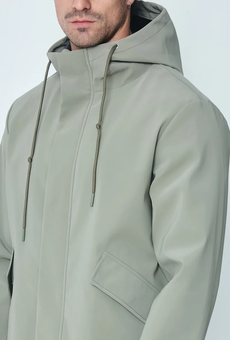 Trench mi long effet kway - Image 11