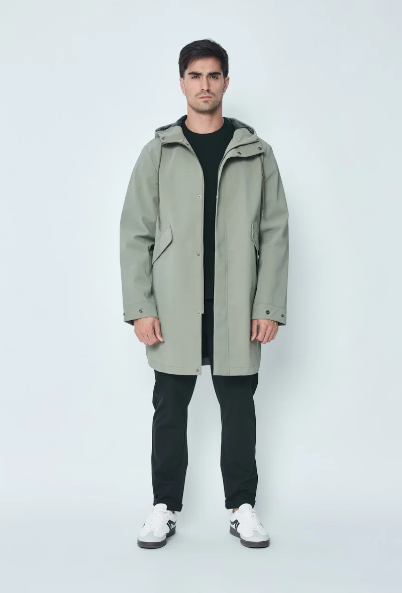 Trench mi long effet kway - Image 13
