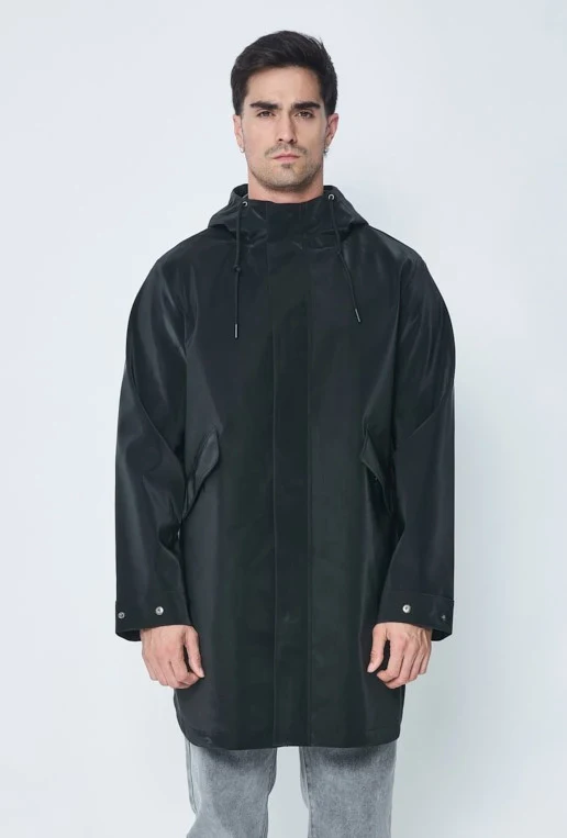 Trench mi long effet kway - Image 4