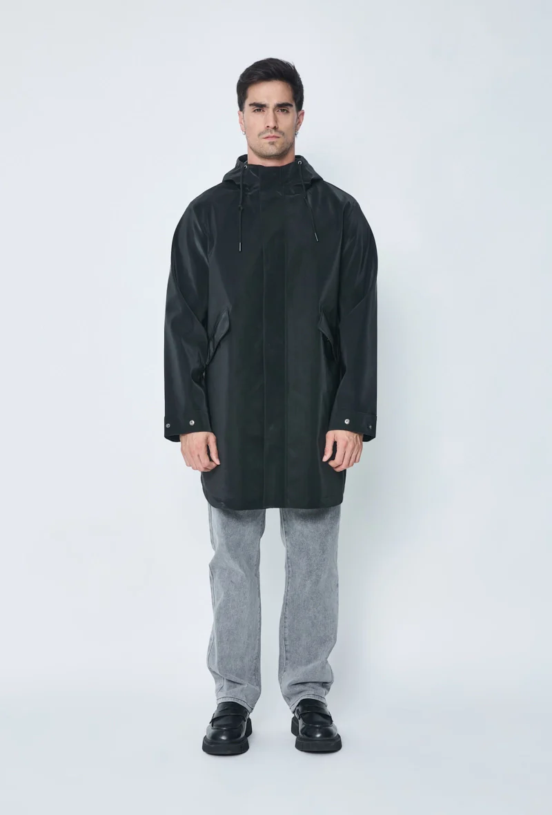 Trench mi long effet kway - Image 5