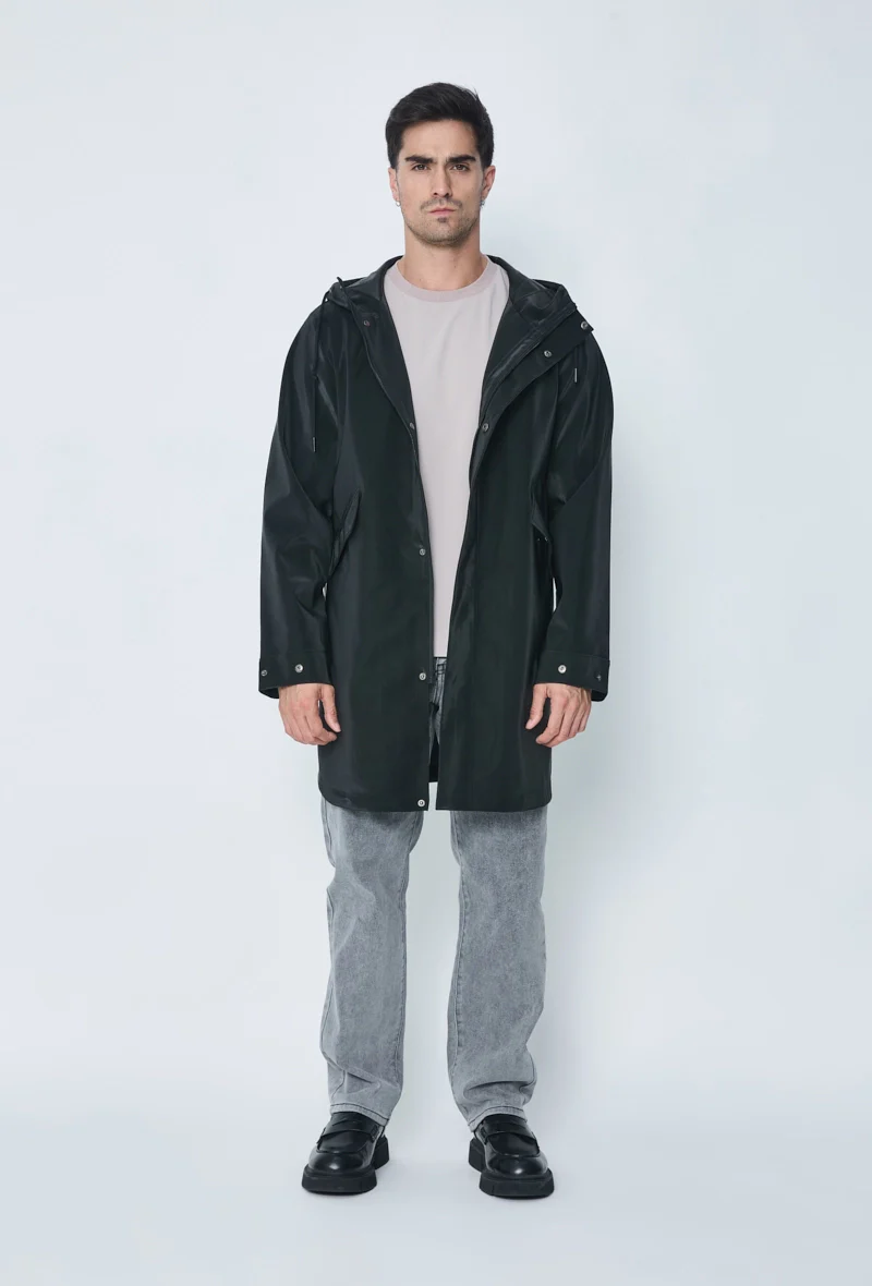 Trench mi long effet kway - Image 7