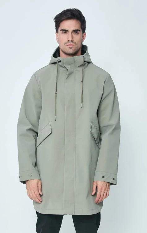 Trench mi long effet kway - Image 9