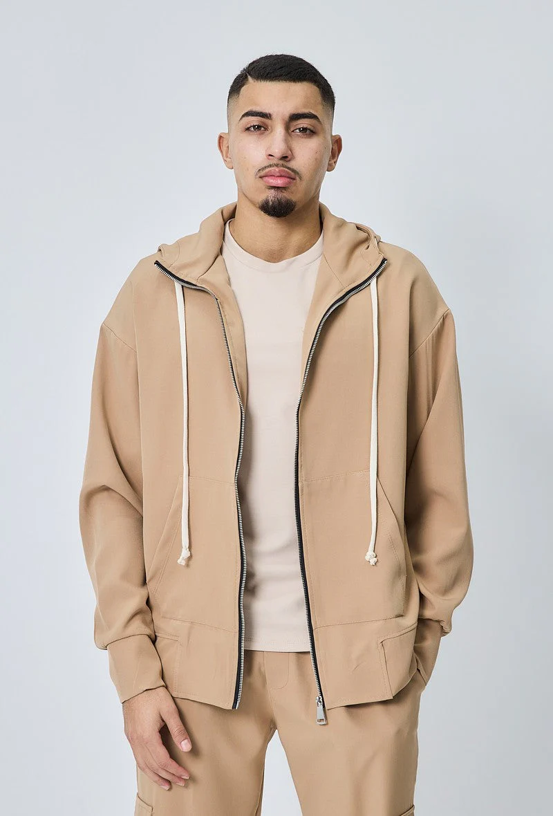 Veste à capuche sportwear toile - Image 6