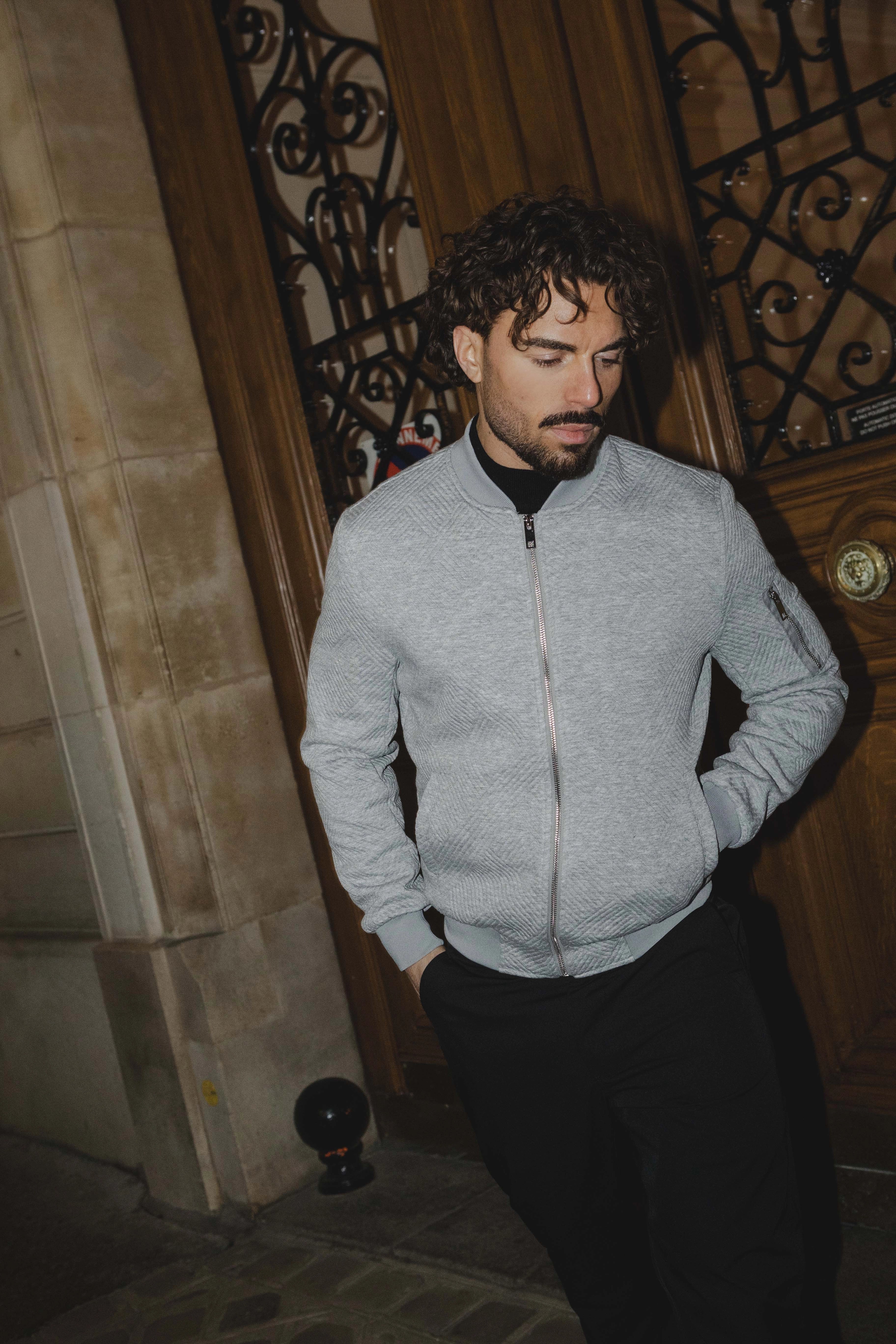 Veste bombers uni - Image 2
