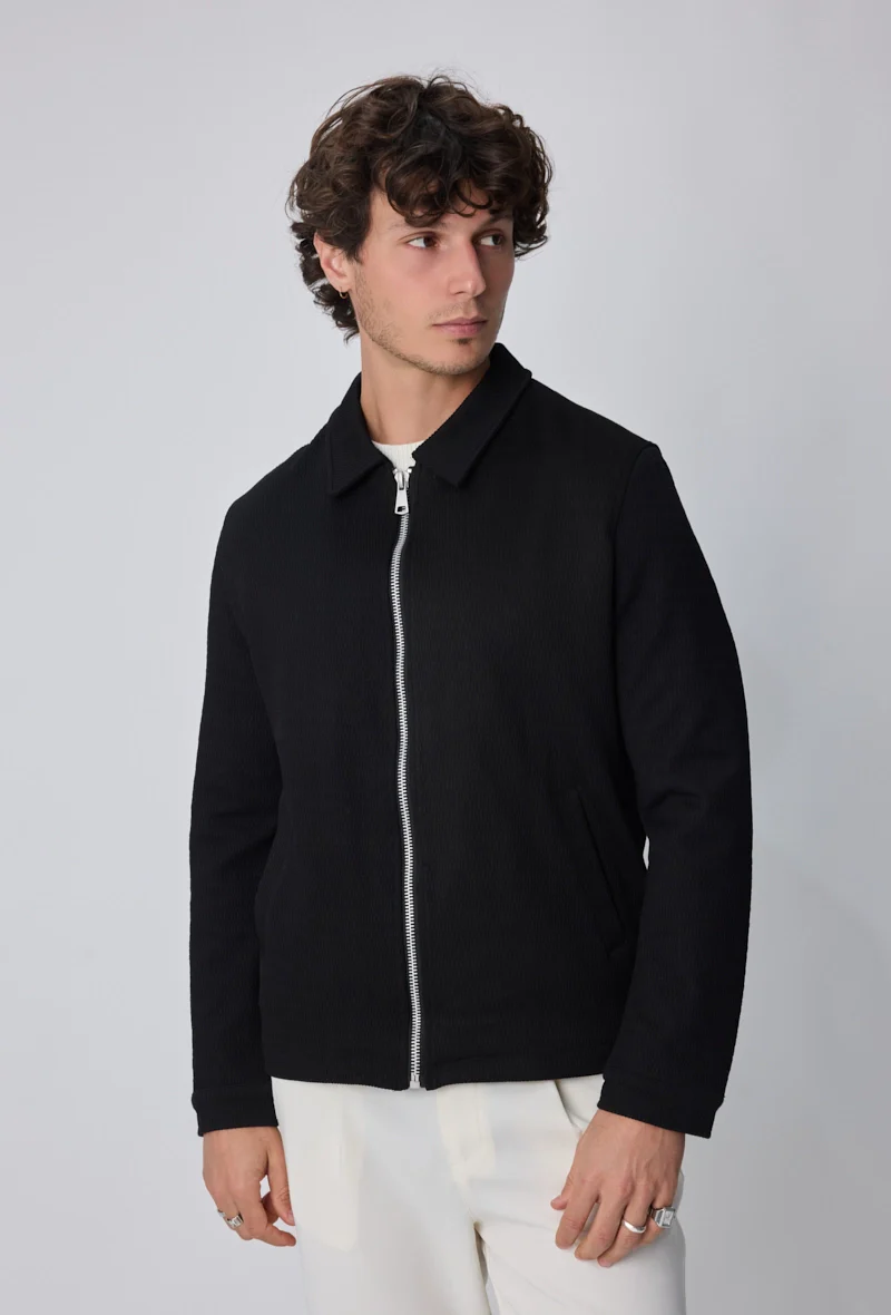Veste à fermeture