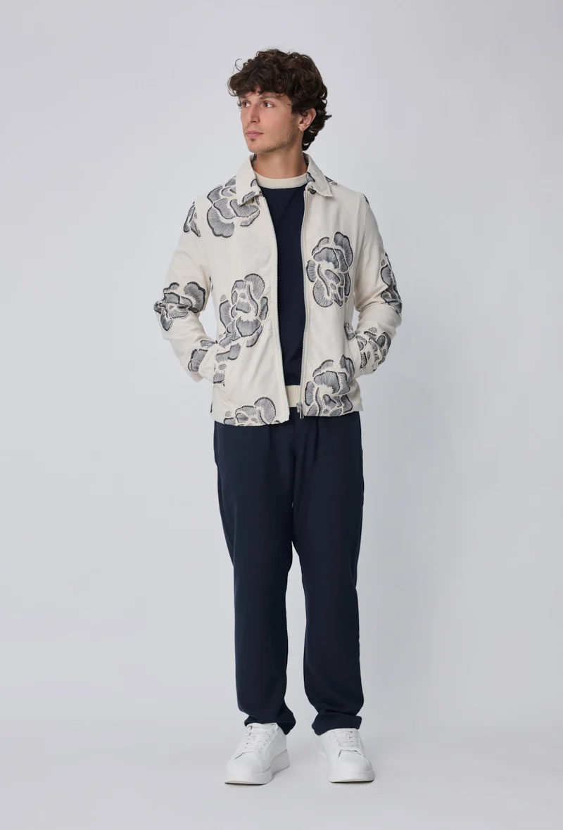 Veste à broderie florale - Image 5