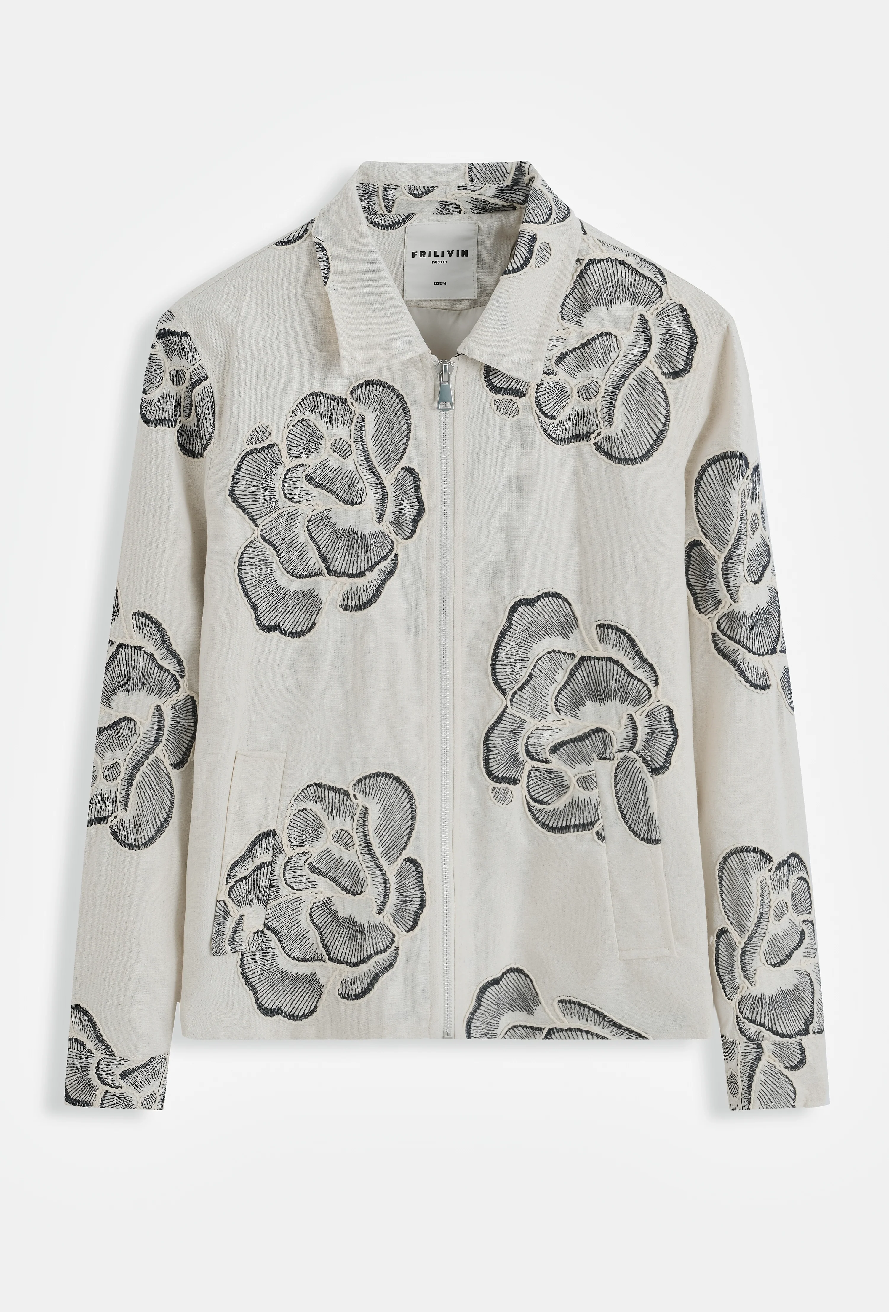 Veste à broderie florale - Image 6