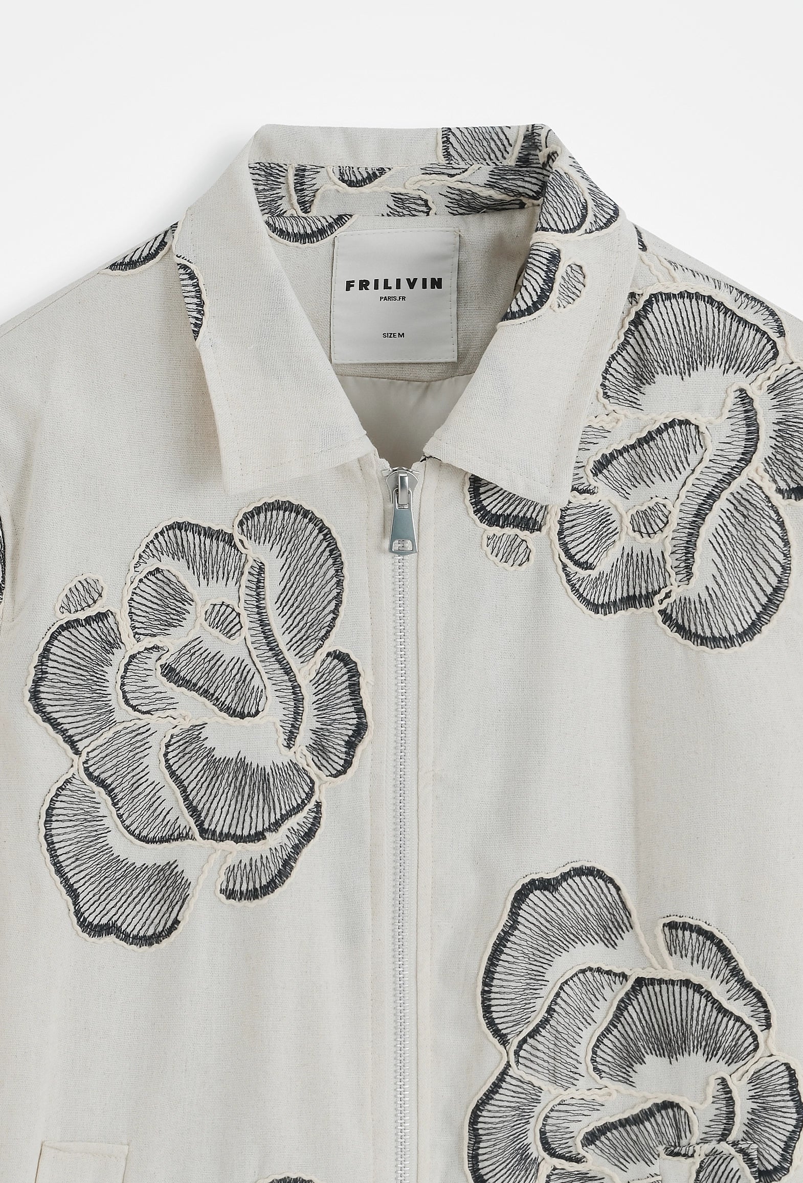 Veste à broderie florale - Image 7